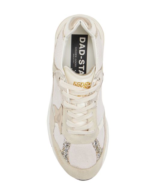 Golden Goose Deluxe Brand White Running Dad Sneaker