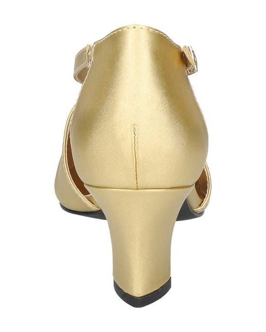 Easy Street Metallic Elegance Pointed Toe Pump
