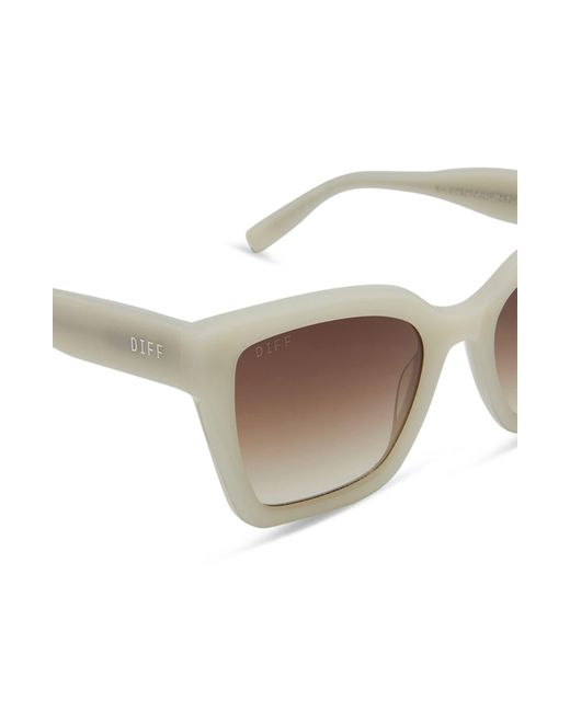 DIFF Rhys 51mm Gradient Square Sunglasses Lyst