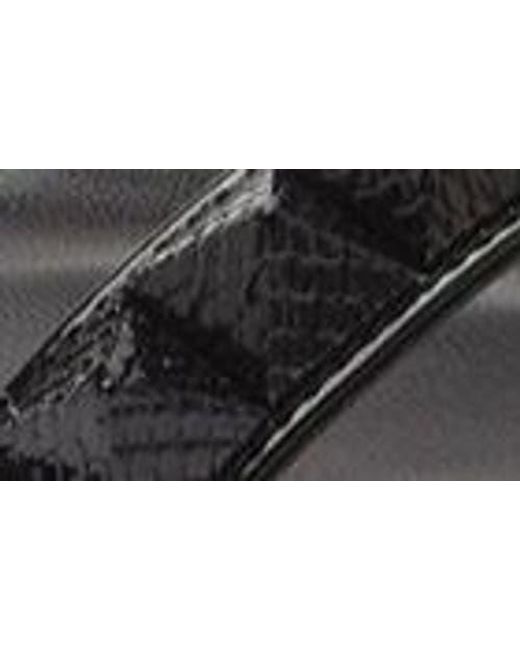 Christian Louboutin Black Pyraclou Glitter Espadrille Wedge Sandal