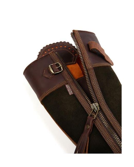 Penelope Chilvers Brown Inclement Long Tassel Waterproof Boot