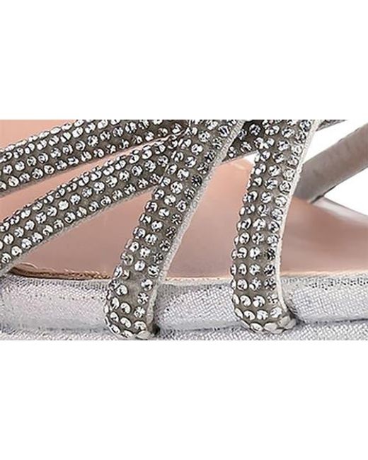 Touch Ups Gray Tyler Platform Sandal