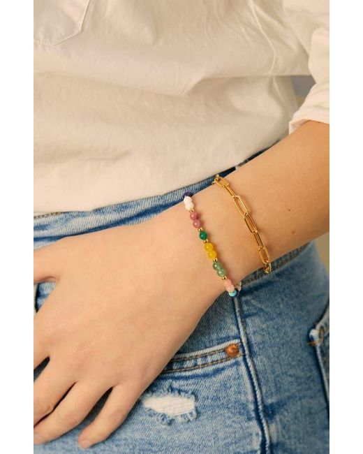 Estella Bartlett Multicolor Beaded Bracelet