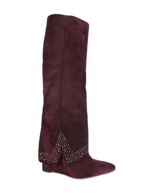 Zigi Purple Isolde Knee High Boot
