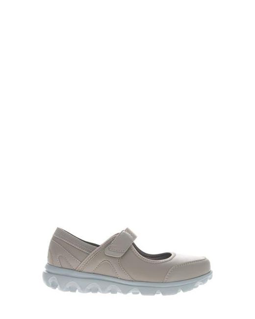 Propet Gray Onalee Mary Jane Flat