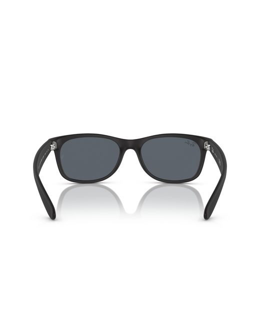 Ray-Ban Black New Wayfarer 55mm Rectangular Sunglasses