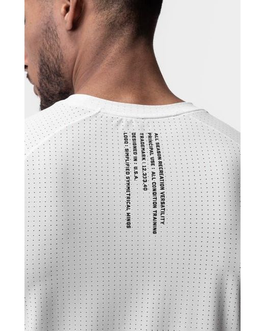 ASRV White Laser-Vent Established Tee for men