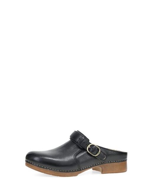 Dansko Black Millie Mule