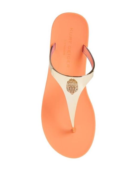 Kurt Geiger Pink Maddison T-Bar Sandal