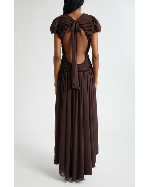 siedres brown dress SELENE