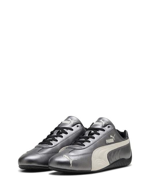 PUMA Black Speedcat Metallic Sneaker for men