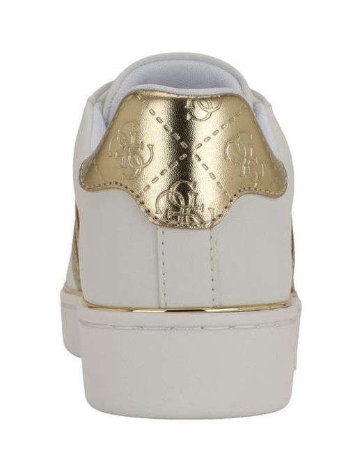 Guess White Barlie Sneaker
