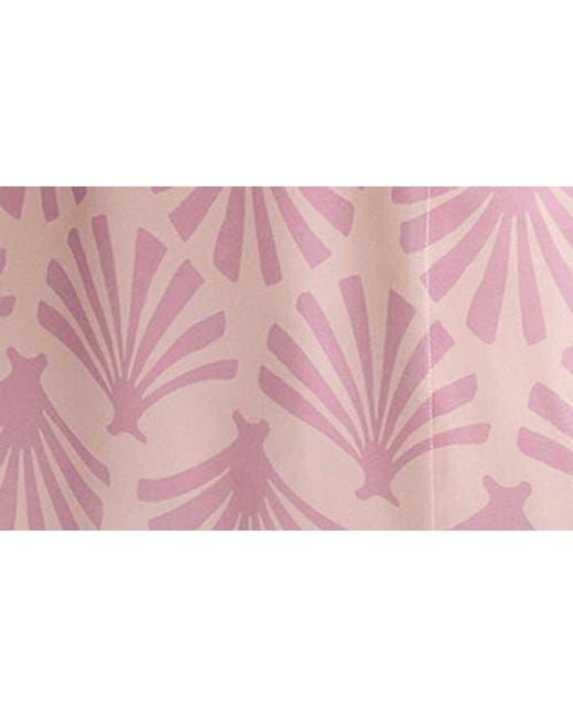 Petite Plume Pink Silk Robe