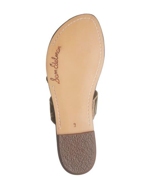 Sam Edelman Multicolor Gabi Two-Strap Slide Sandal