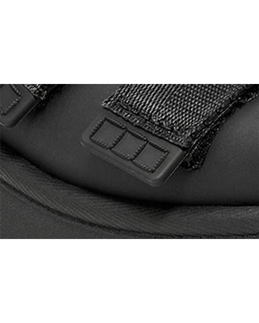 Ugg Black Goldenrise Ankle Strap Platform Sandal