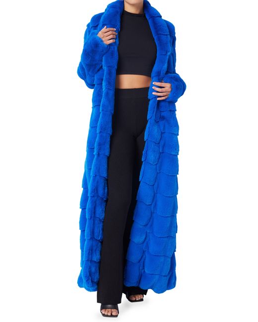 LITA by Ciara Blue The Encore Faux Fur Coat