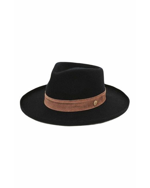 Two Roads Hat Co. Black Echo Park Fedora Hat for men