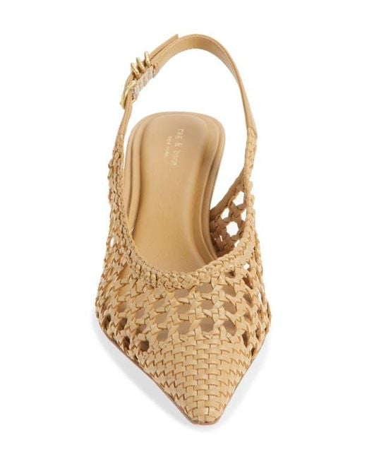 Rag & Bone Natural Brynn Slingback Pump