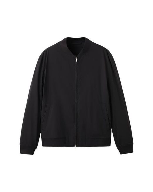 Mango Black Bomber Jacket for men