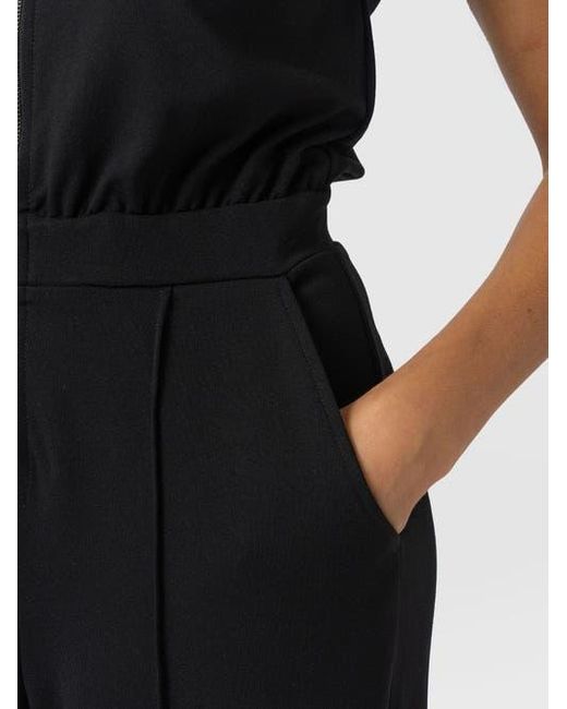 Saint + Sofia Black Keller Jumpsuit