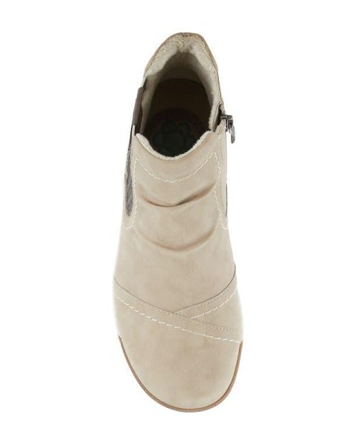Spring Step White Atella Water Resistant Bootie