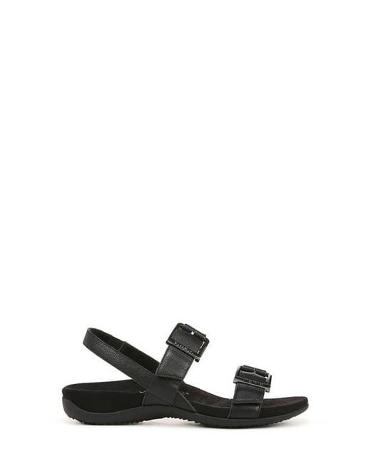 Vionic Black Reese Slingback Sandal