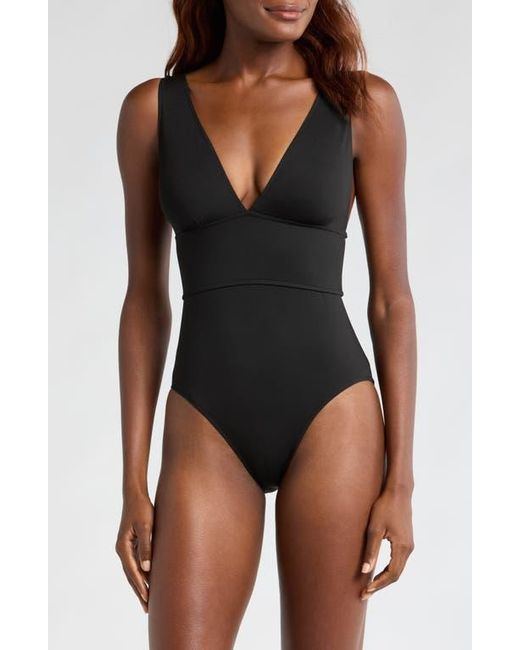 Bondi Born Black Victoria One-Piece Swimsuit