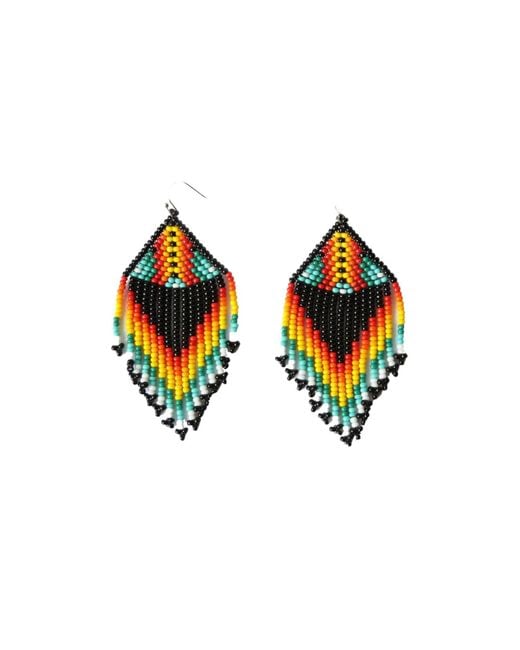 Fosterie Blue Embera Earrings