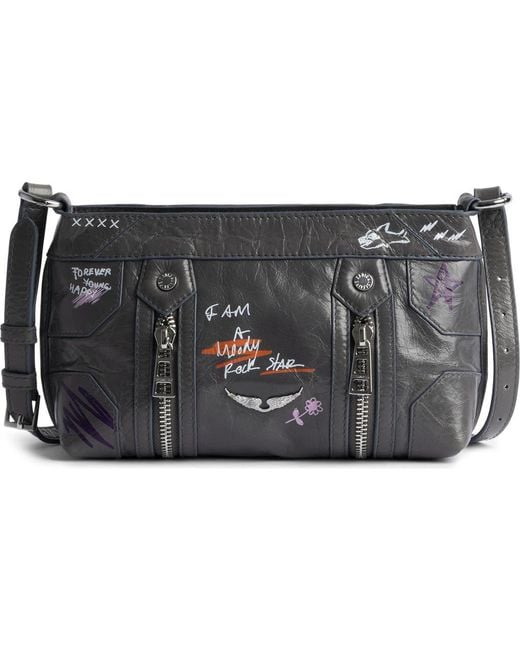 Zadig & Voltaire Black Sunny Mood Humberto Bag