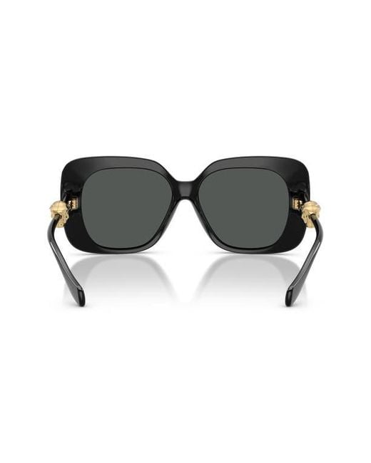 Versace Black 57Mm Square Sunglasses