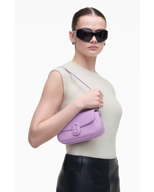 Marc Jacobs Purple The Clover Shoulder Bag