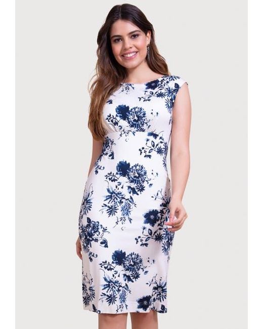 Alie Street London Blue Pippa Shift Dress