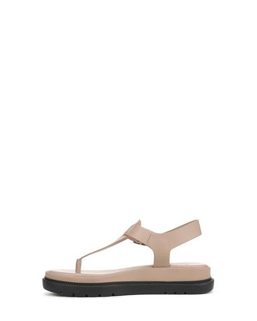 Naturalizer White Alyssa T-Strap Platform Sandal