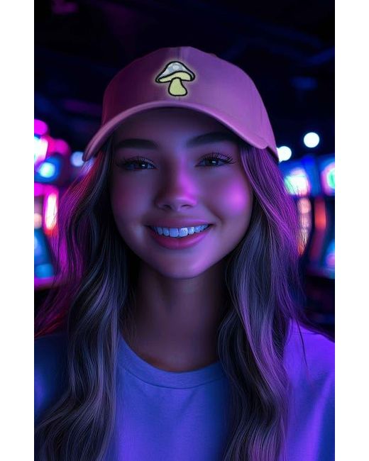 Alix Pink Mushroom Hat for men