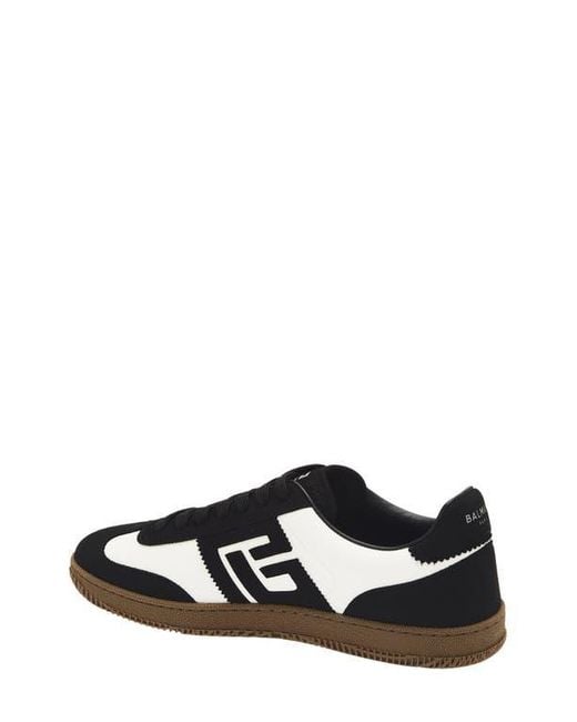 Balmain Black Swan Low Top Sneaker for men