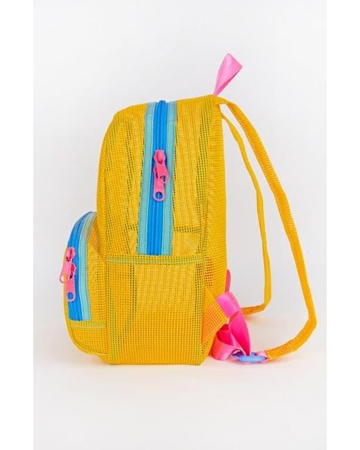 Mokuyobi Yellow Mesh Mini Backpack