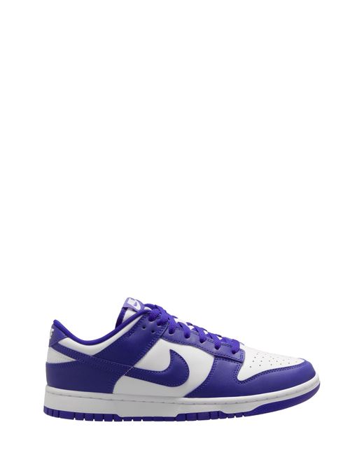 Nike Purple Dunk Low Retro Sneaker for men