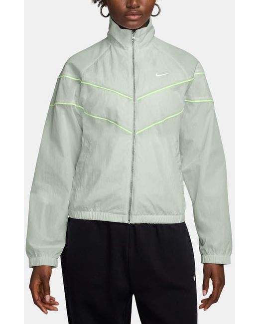 Nike Green Windrunner Water Repellent Jacket