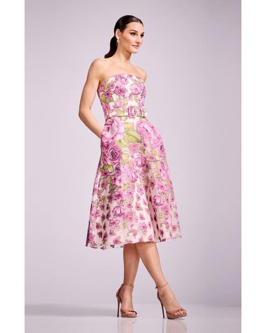 pink brocade cocktail dress Pink Brocade Evening Dress