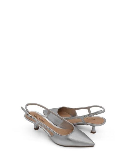 BOTTER Metallic Botolivia Legacy Pointed Toe Slingback Pump