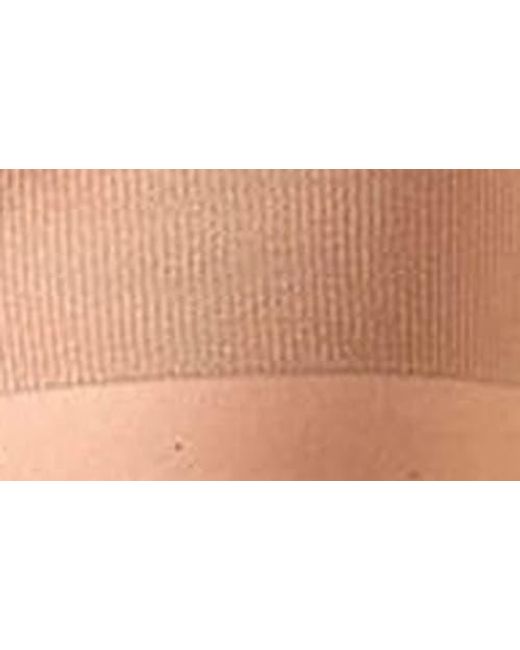 Memoi Brown Cotton On Top Crystal Top Tights