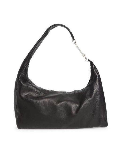 Rick Owens Black Concordians Cropped Gemini Bag for men