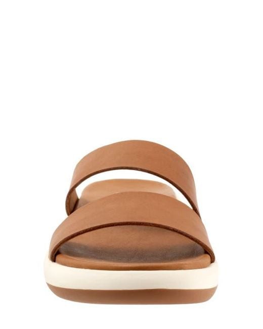 Softwalk® Brown Jenna Platform Sandal