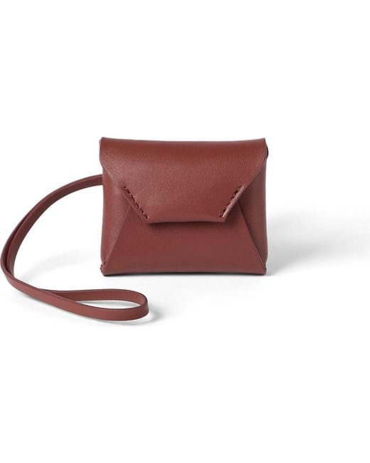 Brunello Cucinelli Red Calfskin Bag Charm
