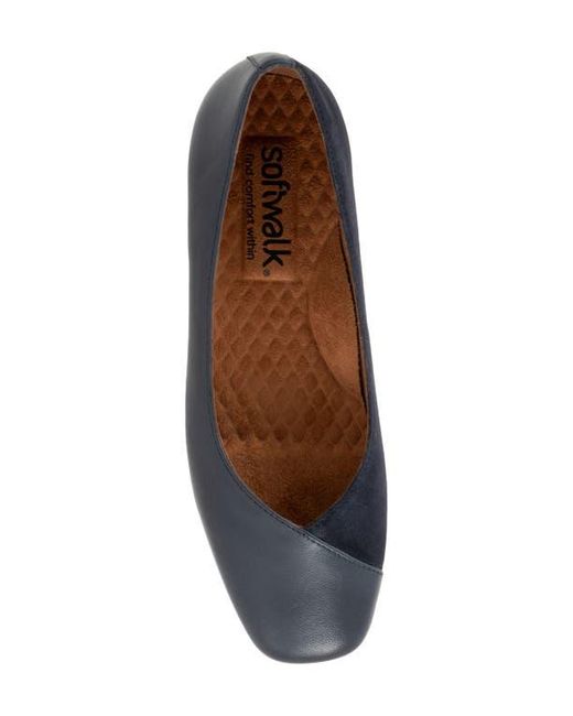 Softwalk® Blue Vina Flat