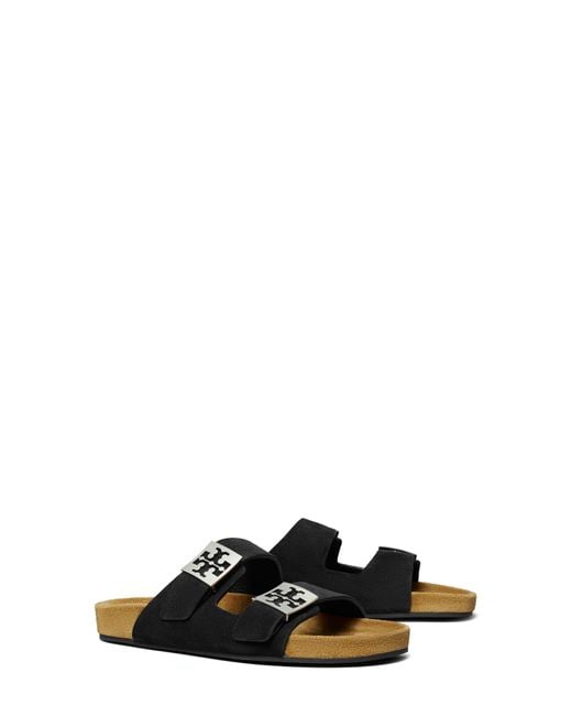 Tory Burch Black Mellow Slide Sandal