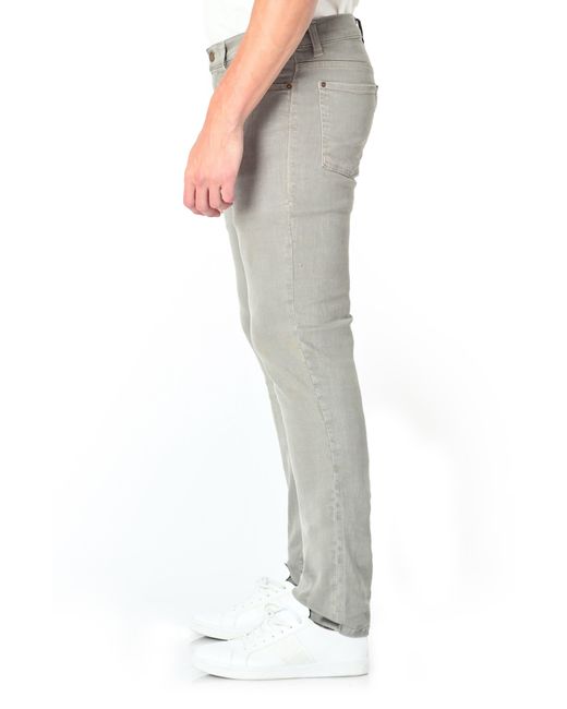 Fidelity Gray Torino Slim Fit Jeans for men