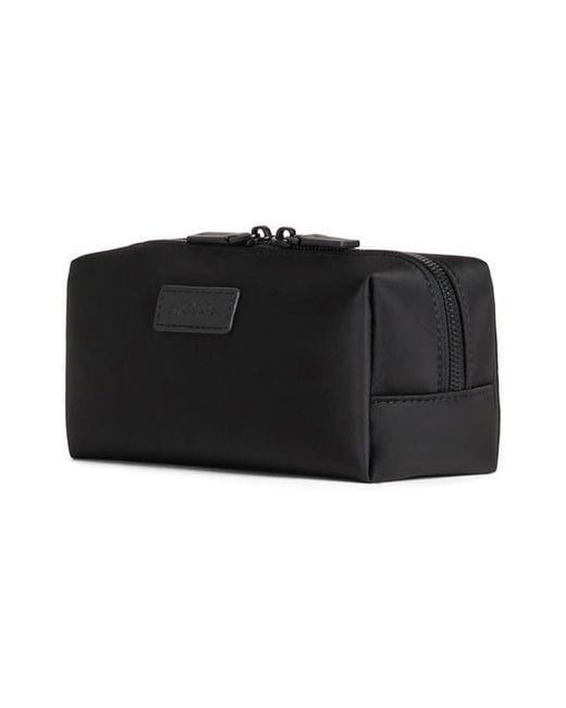Monos Black Nylon Toiletry Travel Case