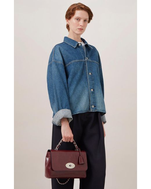 Mulberry medium lily oxblood sale