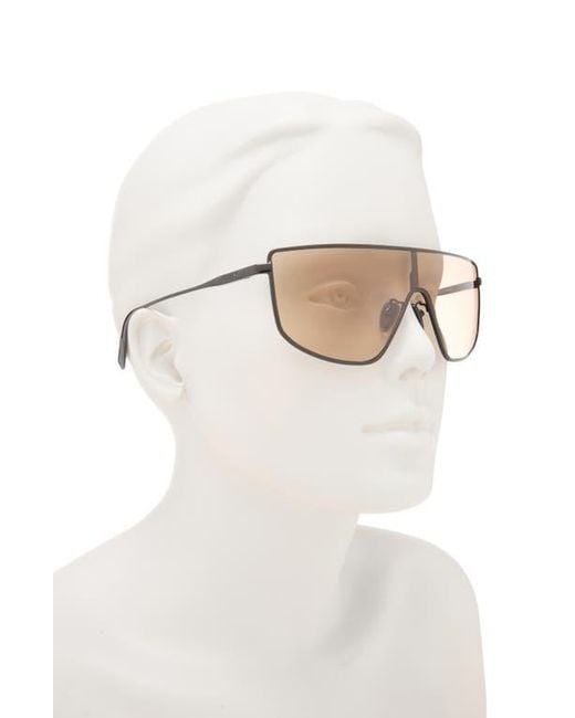 Quay Natural Entourage 138Mm Gradient Shield Sunglasses